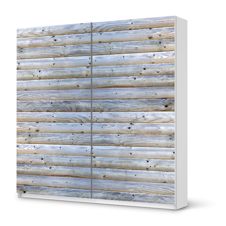 Möbel Klebefolie IKEA Pax Schrank 201cm Höhe - Schiebetür - Greyhound - CR113872