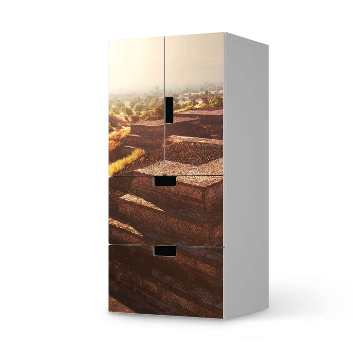 Möbelfolie IKEA Stuva / Malad - 2 Schubladen und 2 kleine Türen - Teotihuacan - CR117138