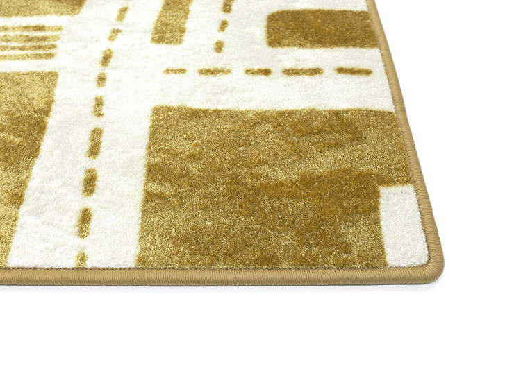 Noah Street Kettelteppich in Land - Yellow - TS467649