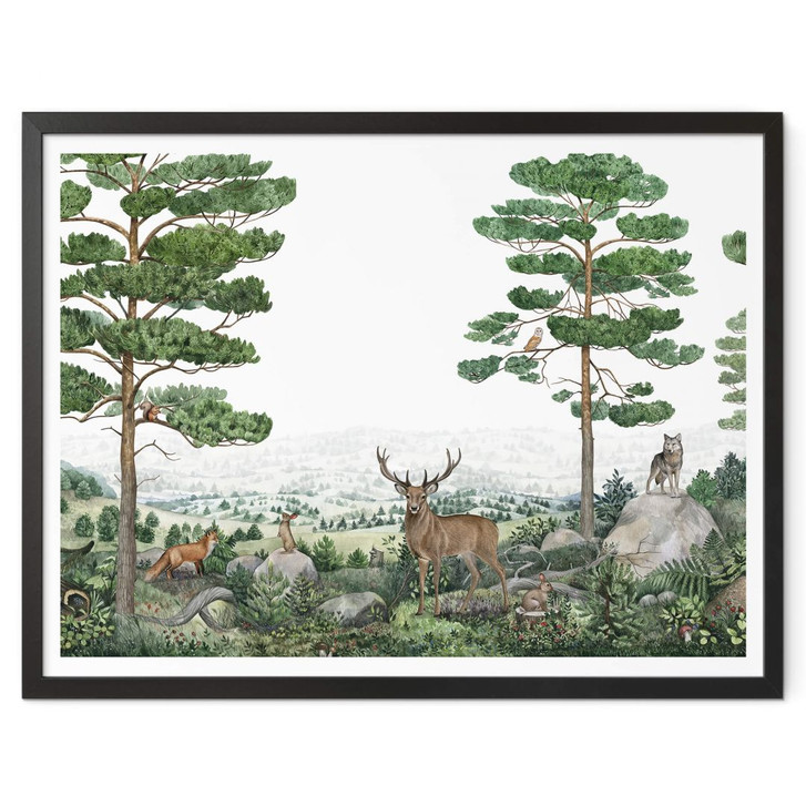 Poster Kikki Belle - Tierische Abenteuer im Grünen - WA379607