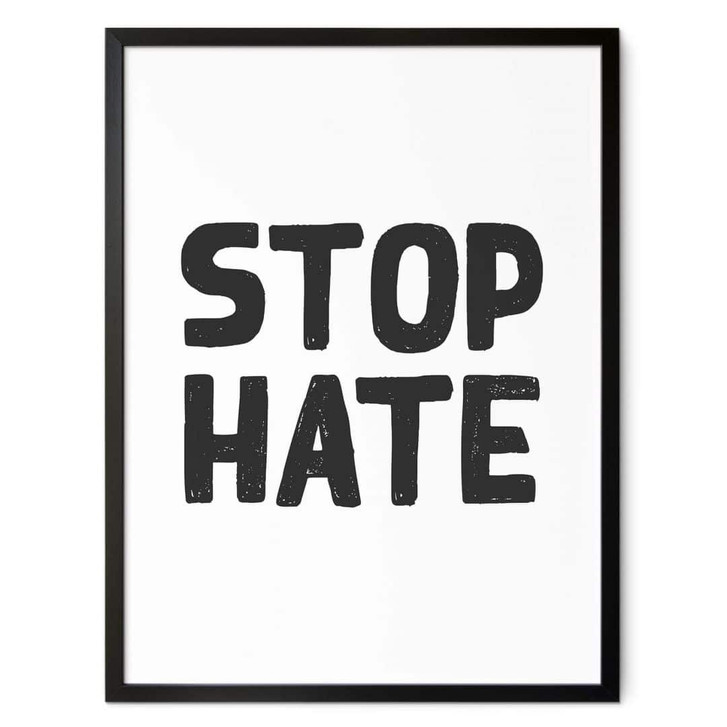 Poster Stop Hate - WA338257