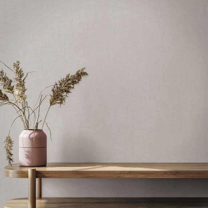 Vliestapete Textil, Struktur Uni Modern matt in Braun - WA508267
