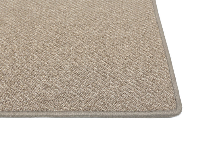 Bijou Loop Kettelteppich Rechteck Wunschmass in Nougat - TS491069