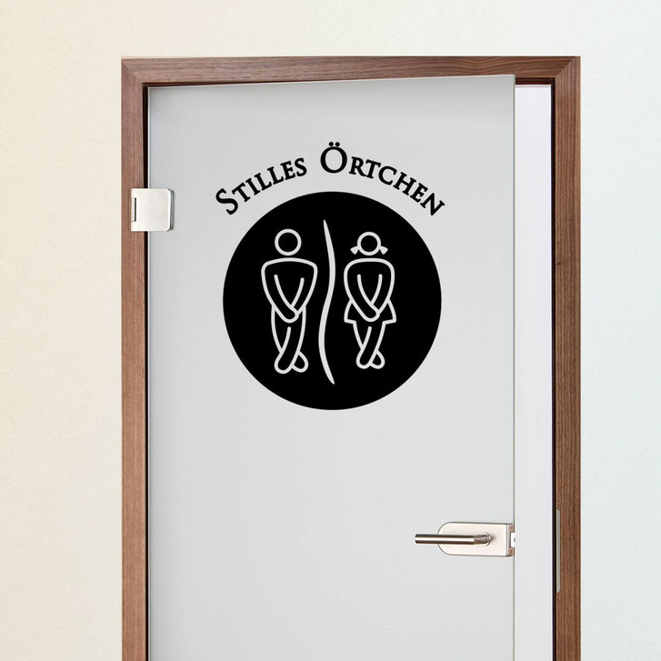 Wandtattoo Stilles Örtchen - WA219377