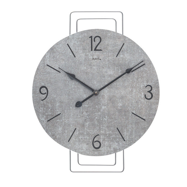 Wanduhr Metall-Design Design Struktur Zifferblatt - UG100685
