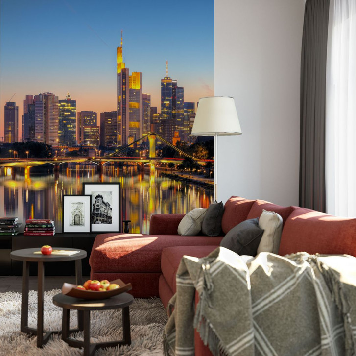 Fototapete Frankfurter Lichter - 144x260cm - WA226484