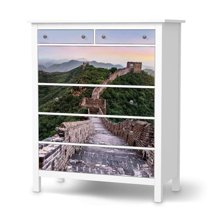 Klebefolie IKEA Hemnes Kommode 6 Schubladen - The Great Wall - CR111429