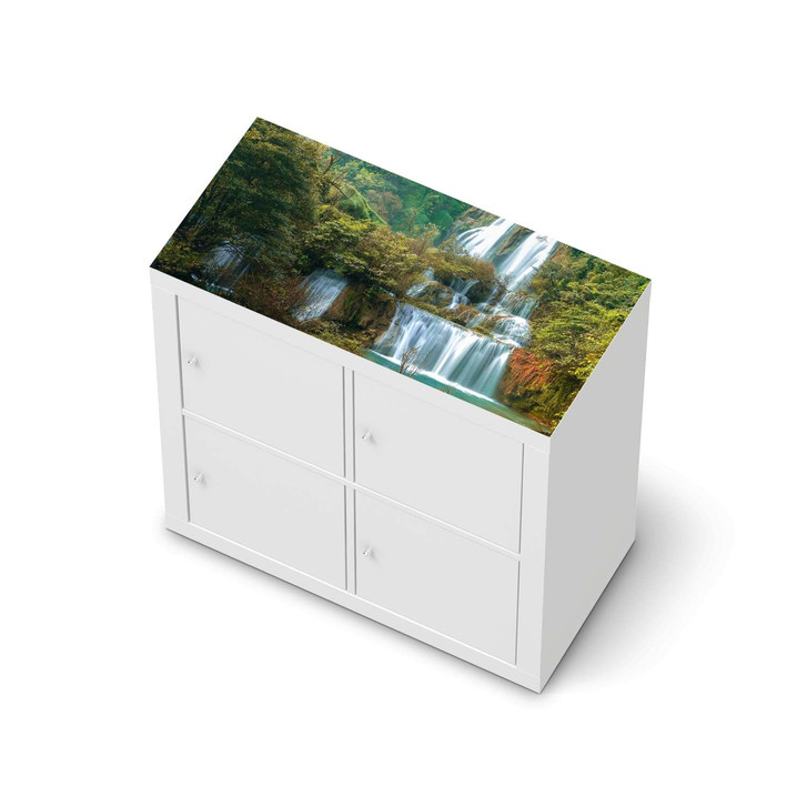 Möbelfolie IKEA Kallax Regal oben - Rainforest - CR115598