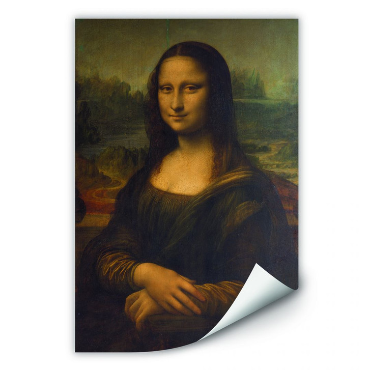 Wallprint Da Vinci - Mona Lisa - 40 x 60 cm - RS103181