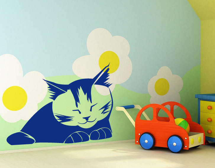 Wandtattoo Kätzchen - TD16409