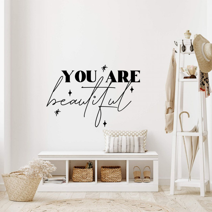 Wandtattoo Spruch - You are beautiful - WA392098