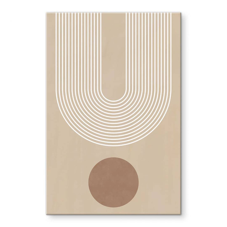 Acrylglasbild Abstrakte Geometrie in Balance - Ristova - WA463953
