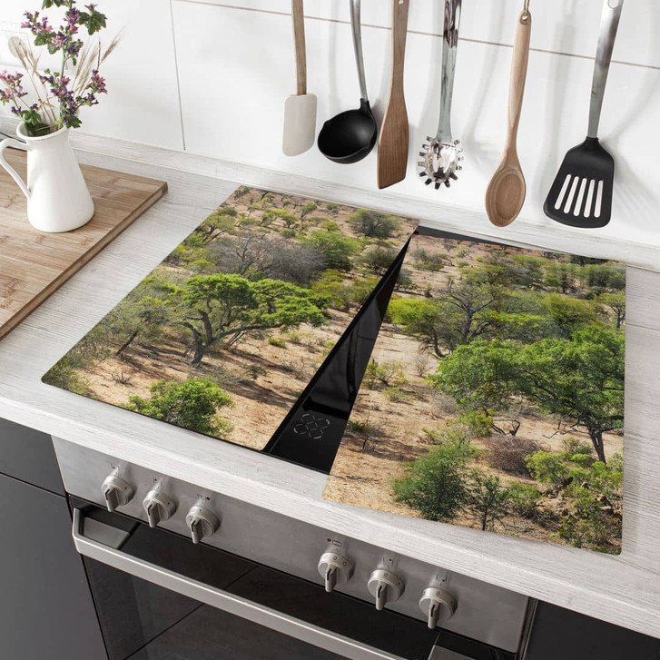 Herdabdeckplatte Savannenlandschaft in Afrika - Hugonnard - WA472219