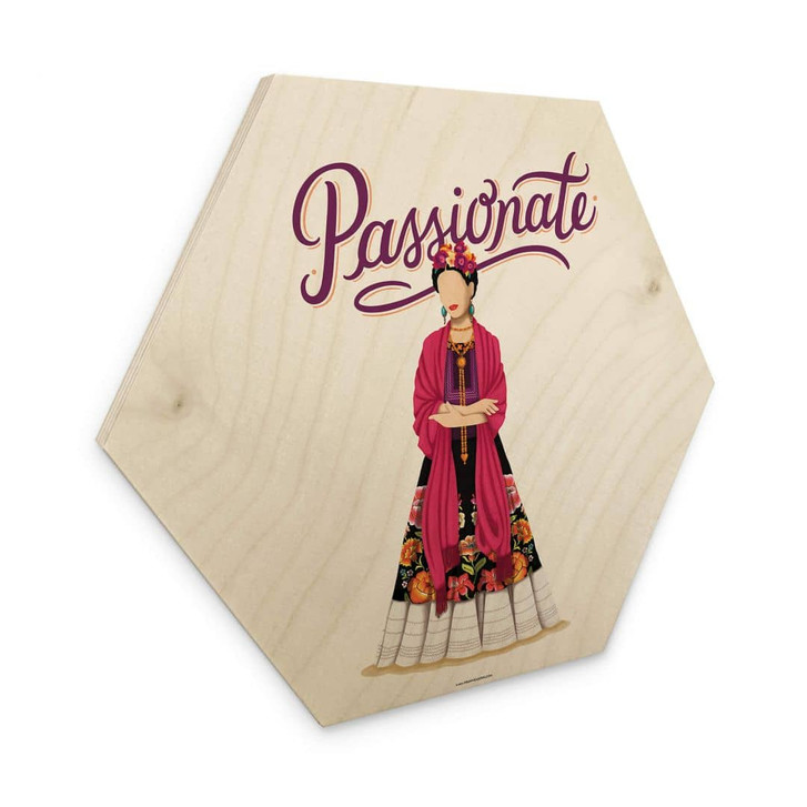 Hexagon - Holz Tohmé - Frida Kahlo - WA332777