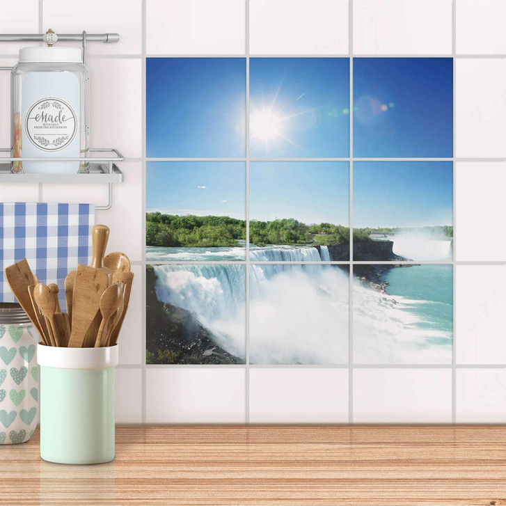 Klebefliesen - Niagara Falls - 9er Set - CR107998