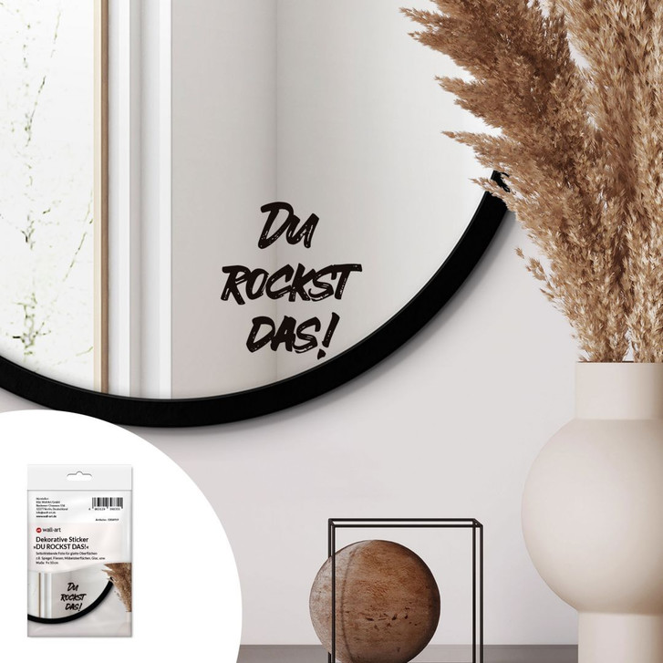 Spiegelsticker, Dekorativer Sticker DU ROCKST DAS! - WA475584