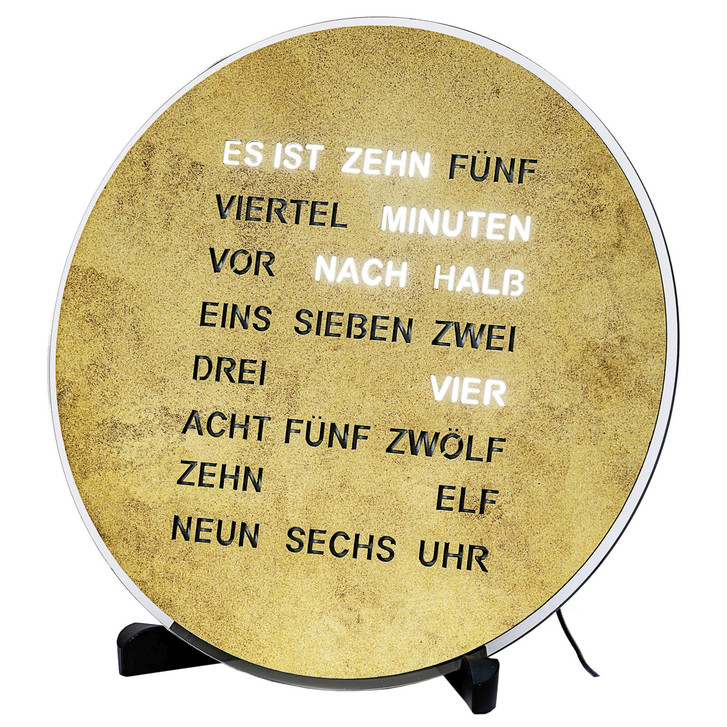 Tisch- und Wanduhr mit 220V Adapter - UG100391