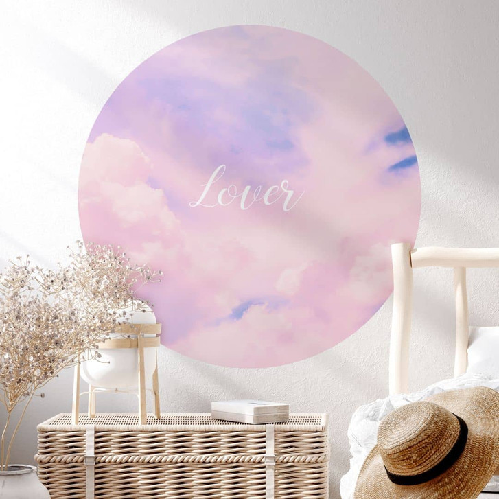 Wandtattoo Lover - inspiriert von Taylor Swift - Rund - WA430070