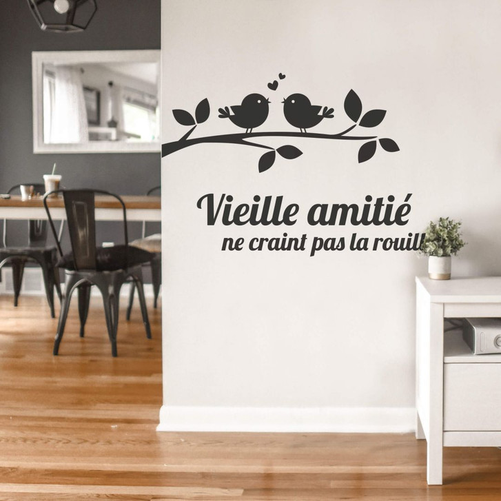 Wandtattoo Vieille amitié ne craint pas la rouille - WA220675