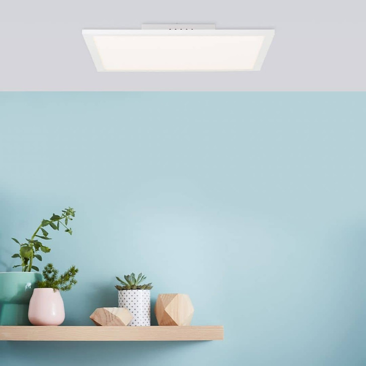 LED-Deckenleuchte Jolien, weiss, 39.5 x 39.5 cm, Deckenlampe - WA438711