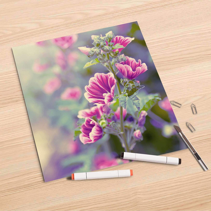 Folienbogen (30x30cm) - Flower Gaze - CR106820