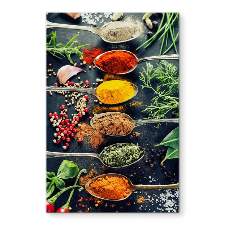 Glasbild Kräutervielfalt 01 - WA124197