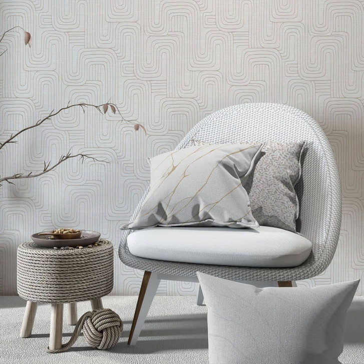 Grafiktapete Opus grau - WA481573