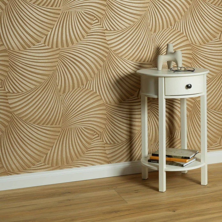 Guido Maria Kretschmer Grafiktapete Twill Fashion for Walls 5 gold - WA485164