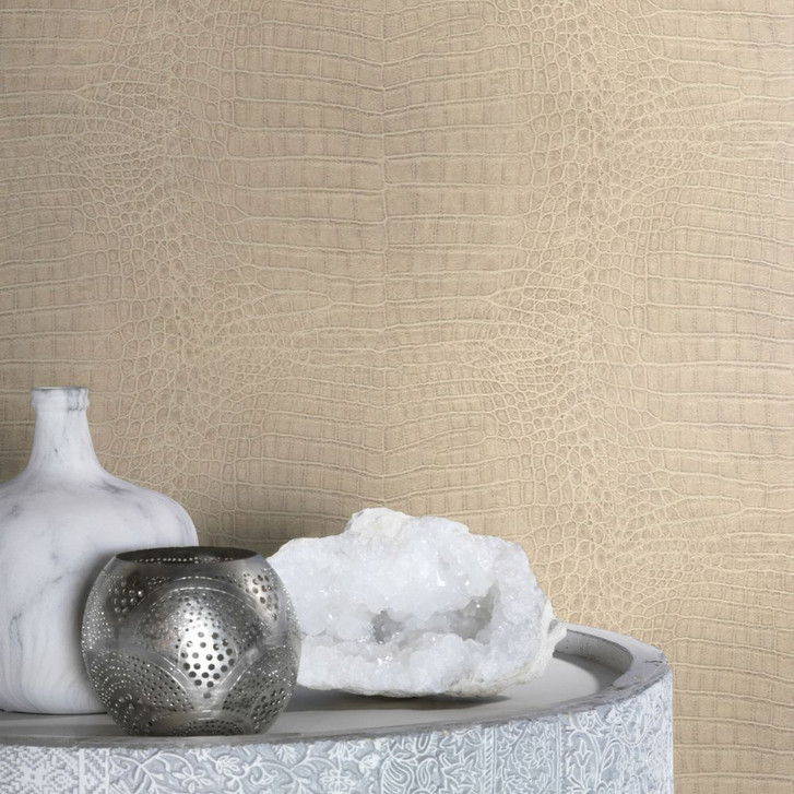Rasch Vliestapete, Mustertapete African Queen III hellbeige - WA410161