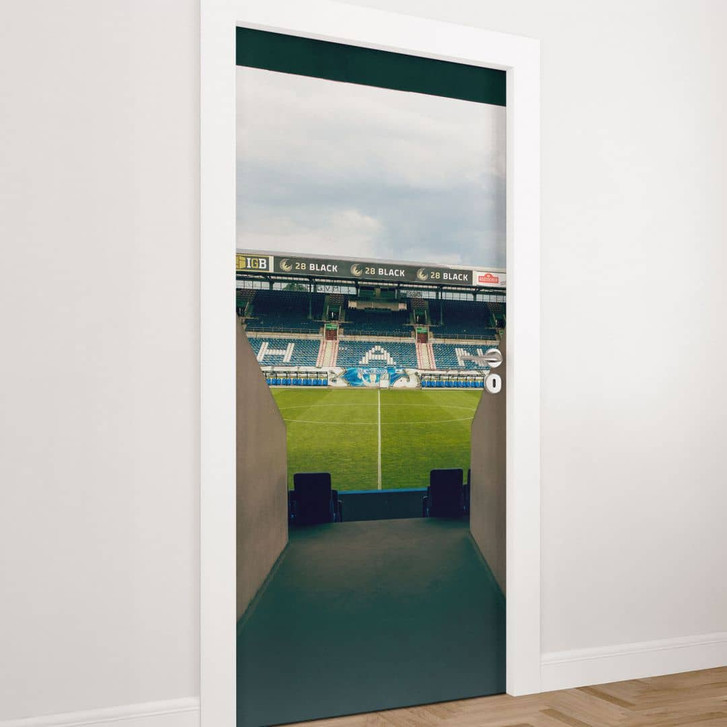 Türfolie FC Hansa Rostock Stadion Durchgang - WA509889