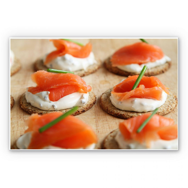 Wandbild Salmon Appetizer - WA195307