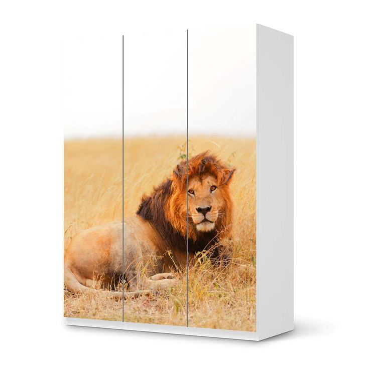 Folie IKEA Pax Schrank 201cm Höhe - 3 Türen - Lion King - CR105784