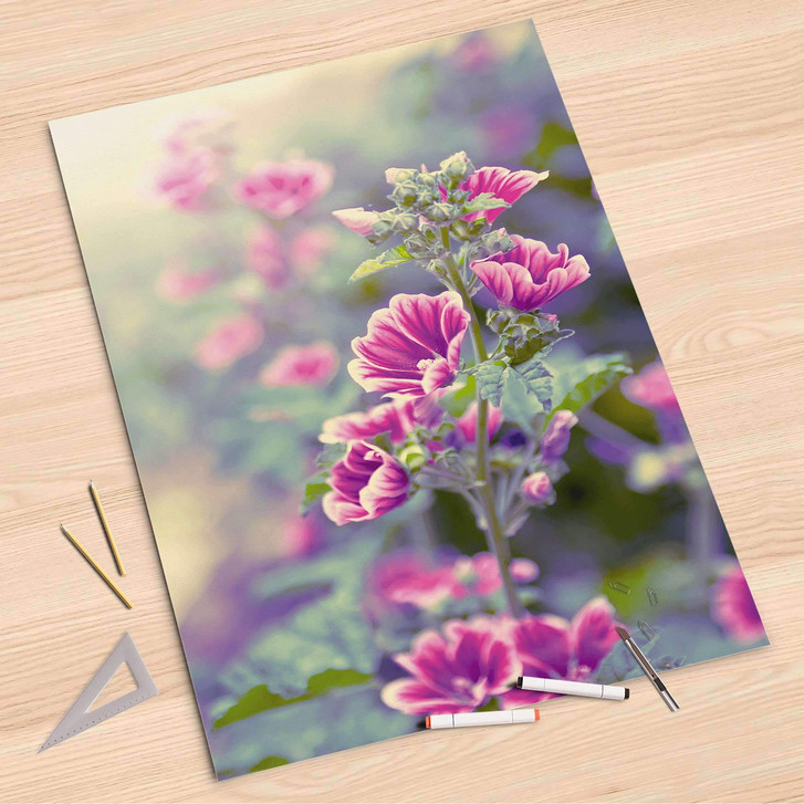 Folienbogen (80x120cm) - Flower Gaze - CR107315