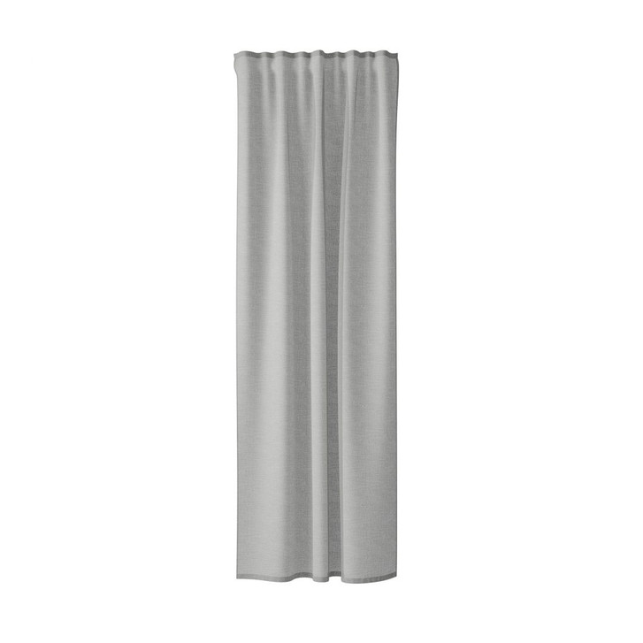 Homing Fertigschal mit verdeckten Schlaufen Oskar grau - 2.45 x 1.4m - WA333575
