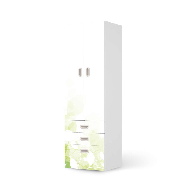 Klebefolie IKEA Stuva / Fritids - 3 Schubladen und 2 grosse Türen - Flower Light - CR111894