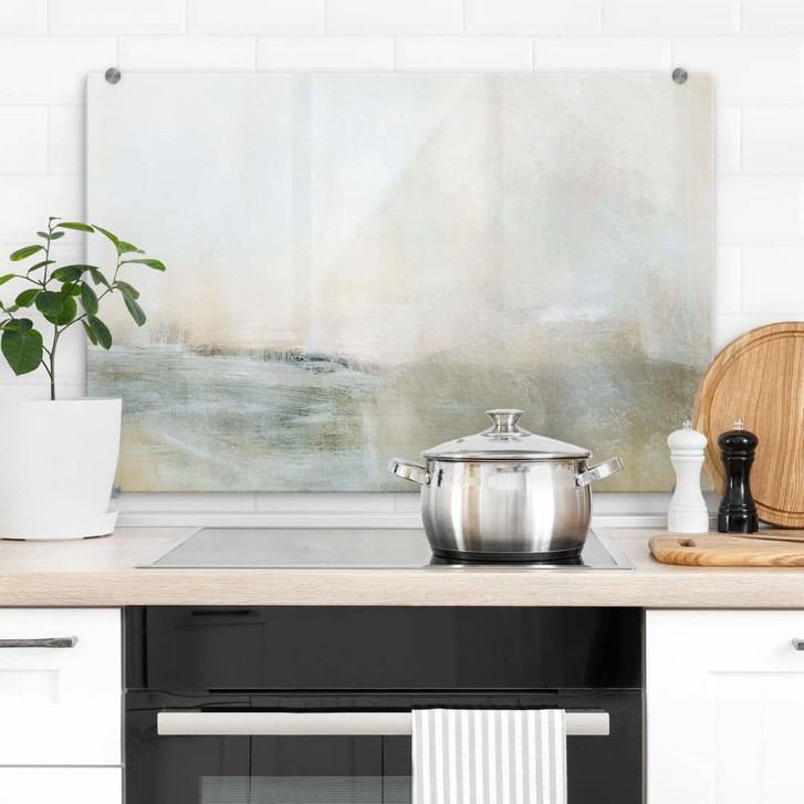 Spritzschutz Golden Abstrakt - Hobday - WA410549