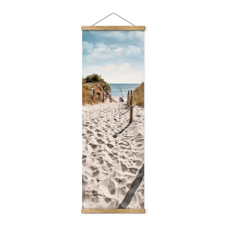 Stoffbild Way to the Beach - Panorama - WA382003