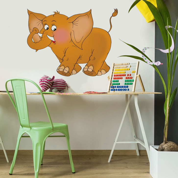 Wandsticker Elefantenweibchen - WA199924