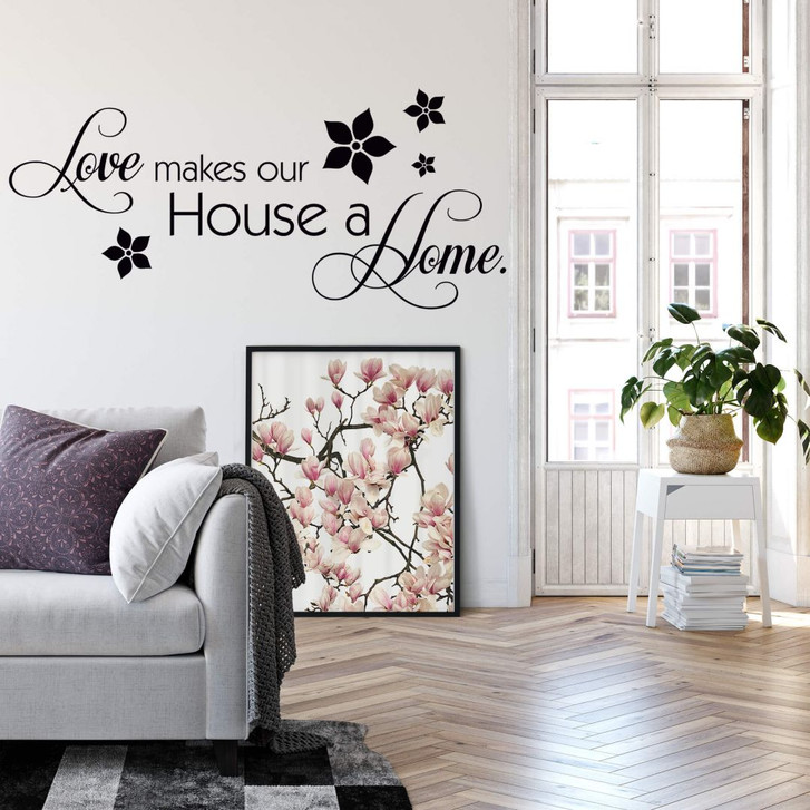 Wandtattoo Love makes our House a Home - WA214946