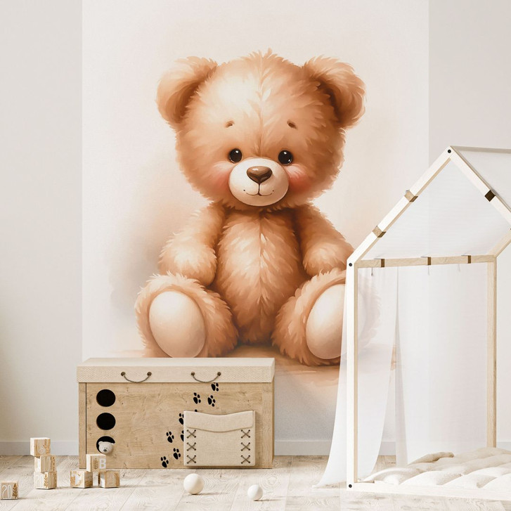 Babyzimmer Fototapete Kleiner Teddybär - Magnusson - WA398643