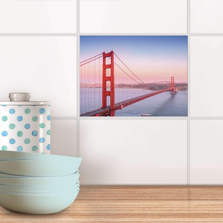 Fliesenfolie - Golden Gate - CR104100