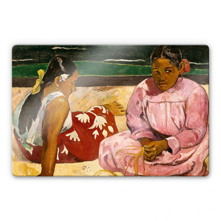 Glasbild Gauguin - Frauen von Tahiti - WA123246