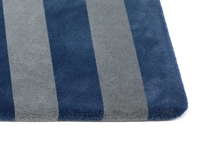 Joline Stripe Rechteck Wunschmass in Sapphire Rush - TS539909