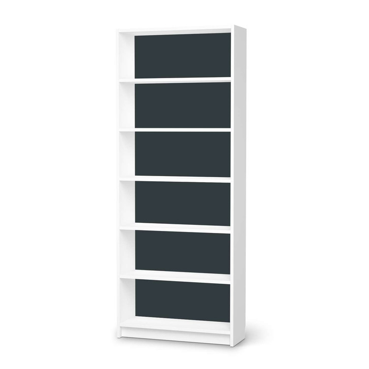 Klebefolie IKEA Billy Regal 6 Fächer - Blaugrau Dark - CR111005