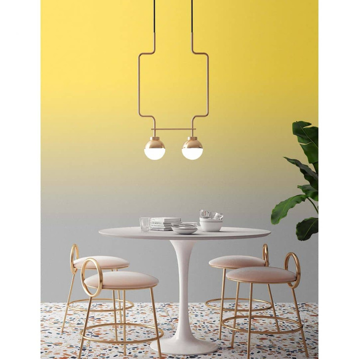 Livingwalls Fototapete Walls by Patel 3 Colour Studio 1 gelb, grau - WA327869