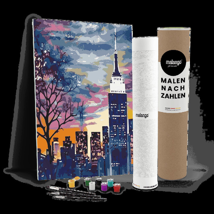 Malen nach Zahlen Leinwandbild - New York im Herbst - WA447664