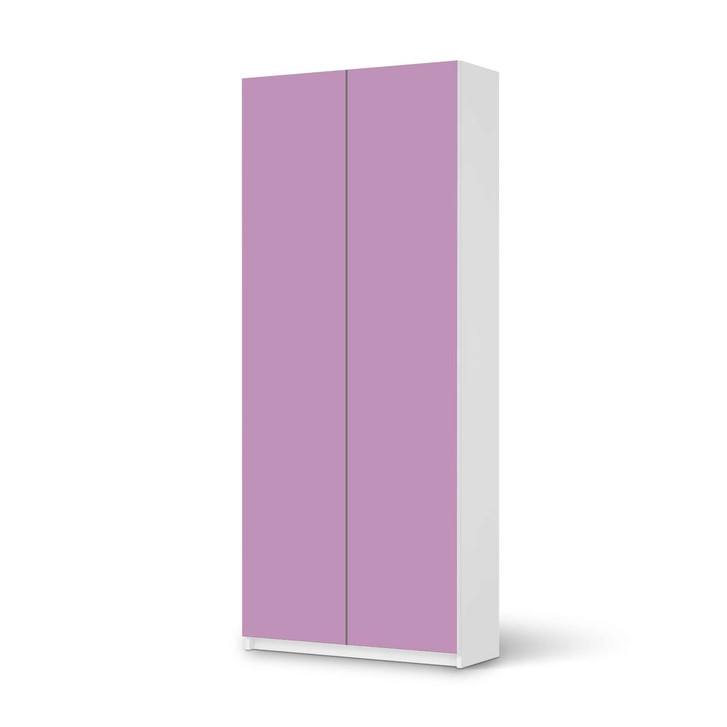 Möbelfolie IKEA Pax Schrank 236cm Höhe - 2 Türen - Flieder Light - CR116791