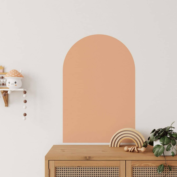 Wandtattoo Rundbogen Pfirsich breit - WA412443