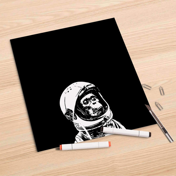Folienbogen (30x30cm) - Ape in Space - CR106755