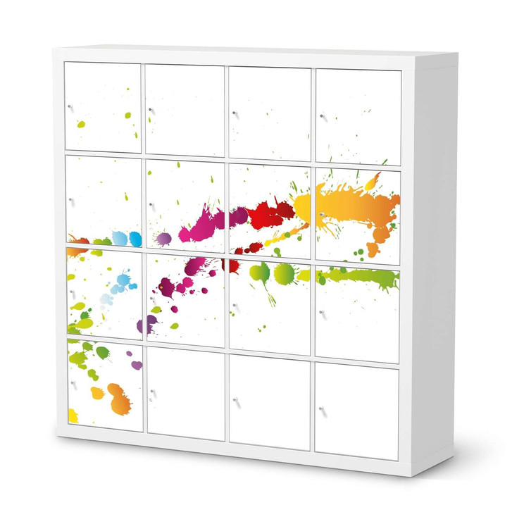 Möbelfolie IKEA Expedit Regal 16 Türen - Splash 2 - CR118133